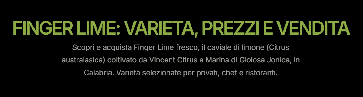 Vincent Citrus banner