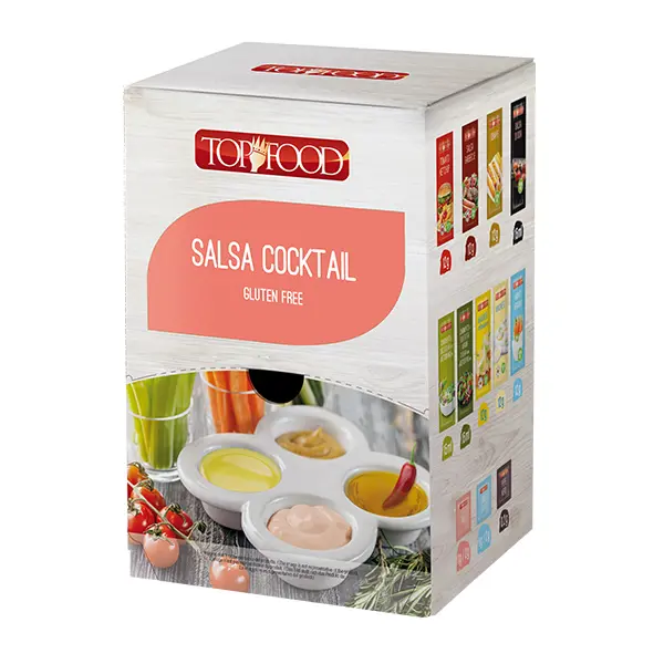 3 Dispenser Salsa Cocktail da 100 Monodosi (300 Monodosi totali)