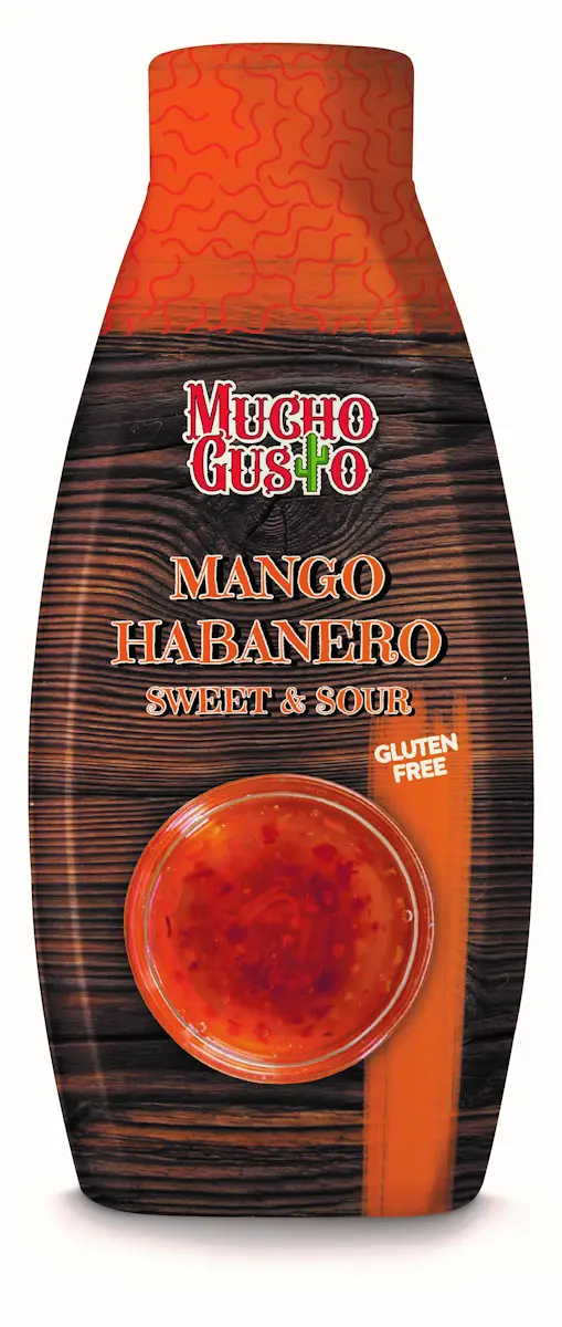 Salsa Sweet and Sour (Mango e Habanero) Squeezer (6 Pz x 1000 Kg)