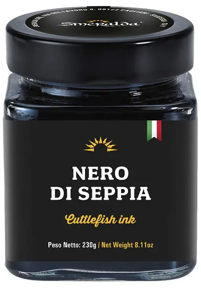 Nero di seppia sterilizzato in vaso (6 Pz x 230 Gr)
