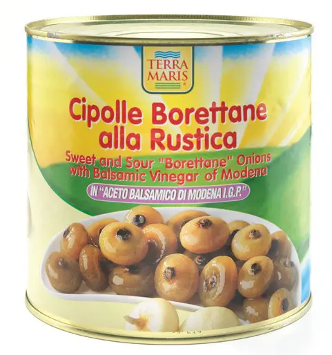 Cipolle Borettane in aceto balsamico (6 Pz x 2,500 Kg)