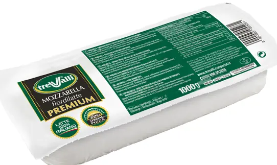 Mozzarella Pizzeria TreValli Premium (10 Pz x 1 Kg)