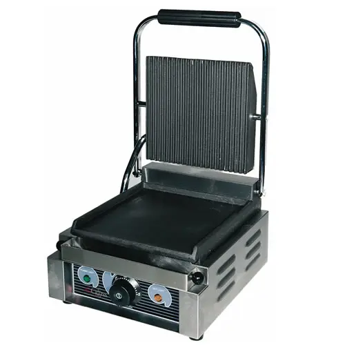 Piastra in ghisa singola (piano cottura liscio)