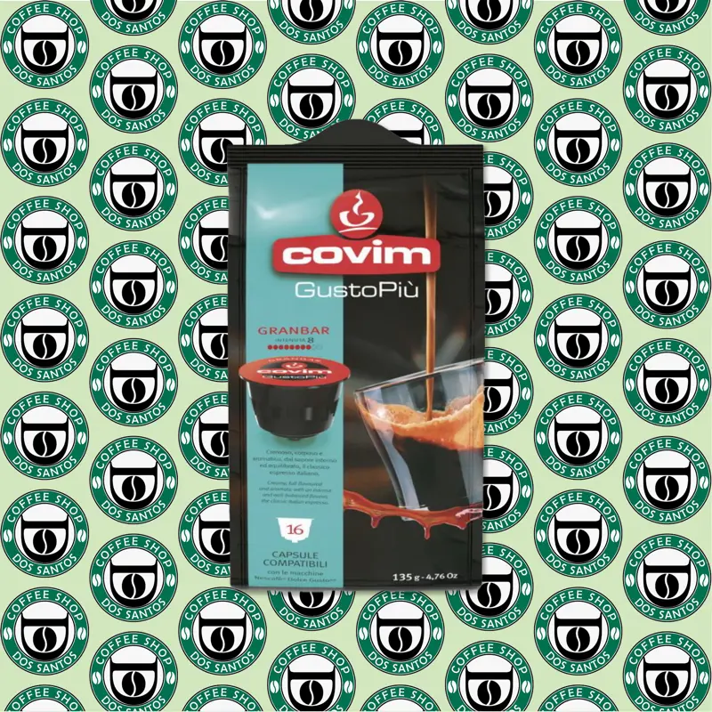 Capsule "Dolce Gusto" GranBar 50% Arabica - 50% Robusta (96 Pz)