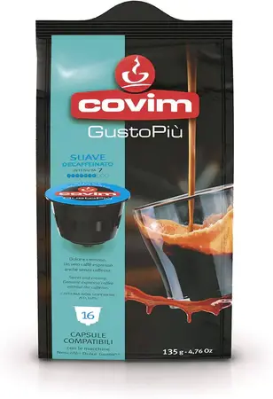 Capsule "Dolce Gusto" Suave 50% Arabica - 50% Robusta (384 Pz)
