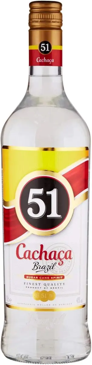 Cachaca 51 Pirassununga 40° 1 litro (1 Bottiglia)