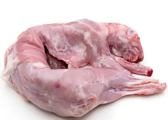 Coniglio intero kg 11,200 ( 8 pz x cartone) Prodotto surgelato