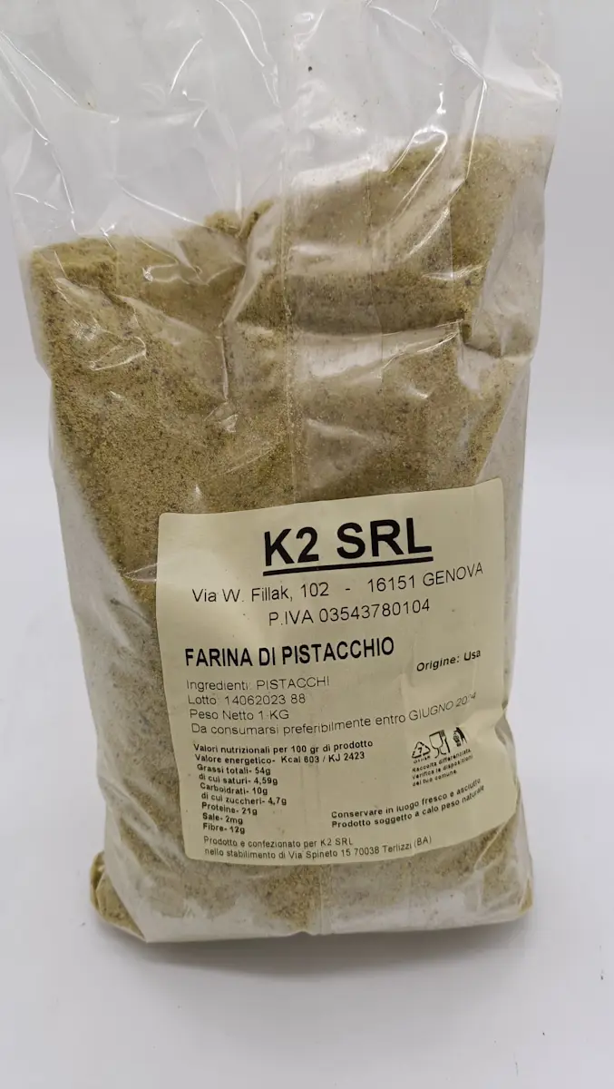 Farina di Pistacchio pacchi 1 Kg