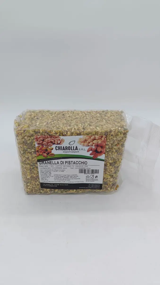 Granella di Pistacchio pacchi 1 Kg