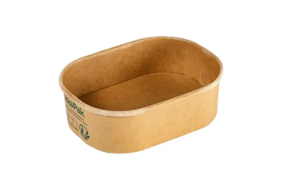 Vaschetta 150 Ml CA/PLA Brick Avana (600 Pz)