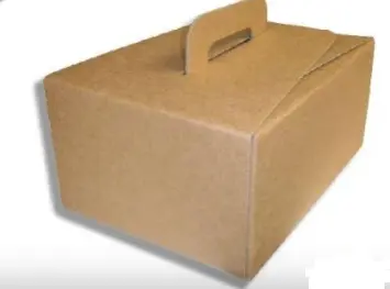 Lunch Box C/Manico Avana (40 Pz)