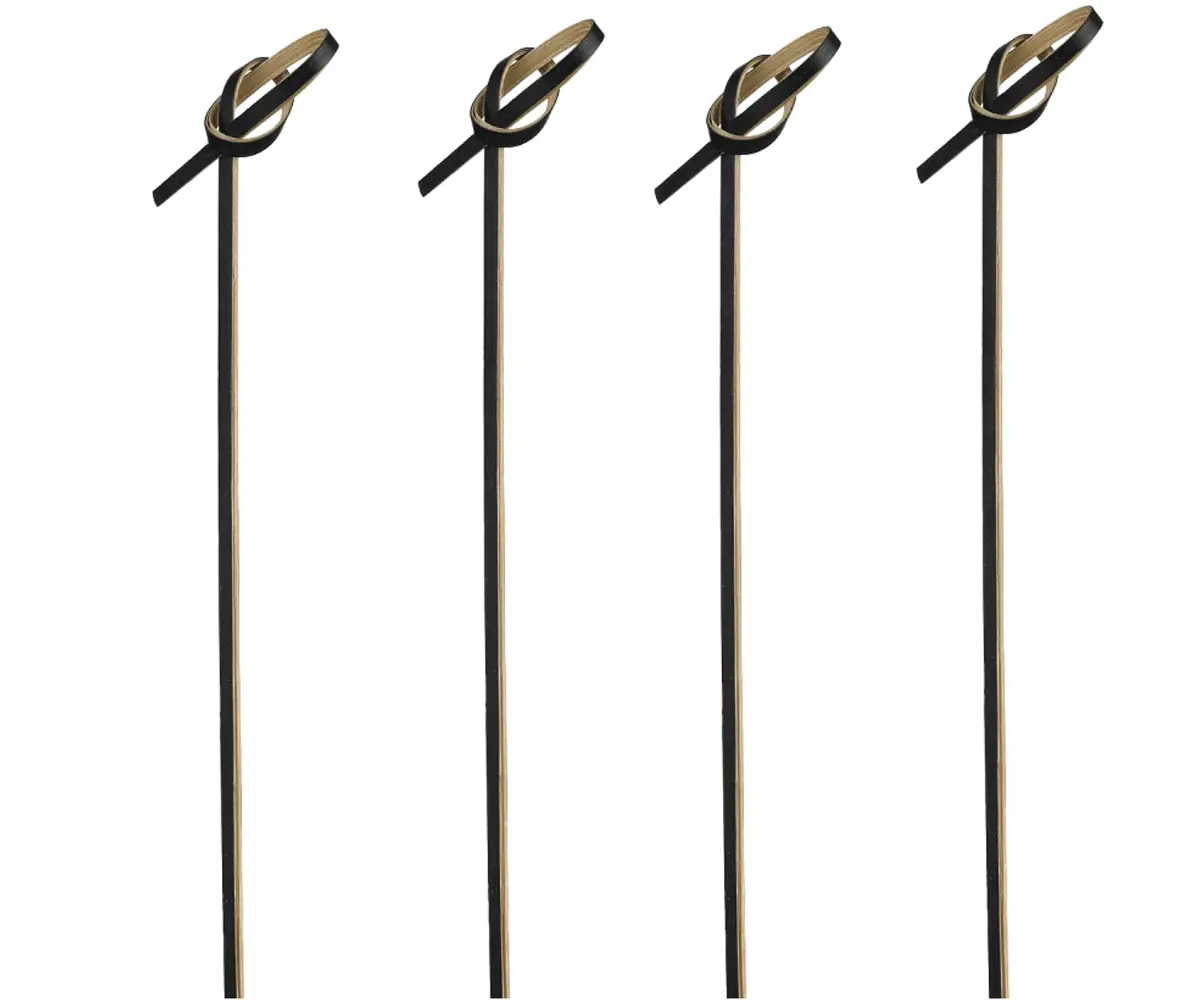 Spiedi Bambù Deco Nero 10,5 Cm (100 Pz)