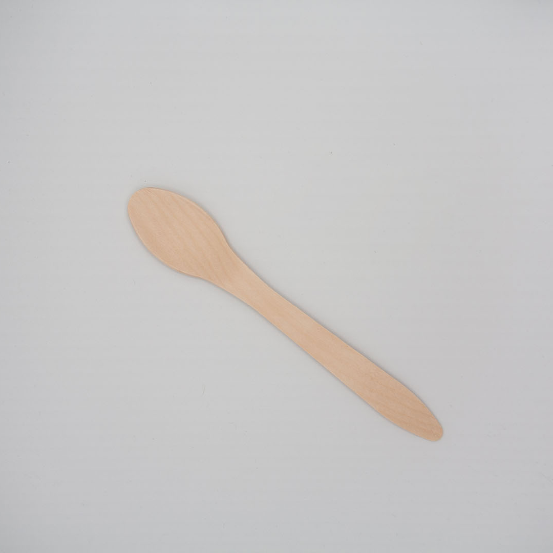 Cucchiaio 18 Cm Legno Cerato Avana (1000 Pz)