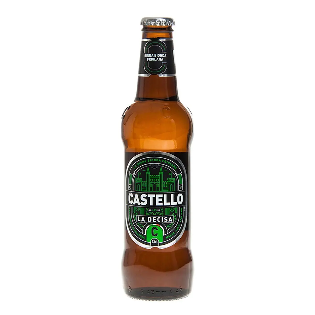 Birra Catello "La Decisa" 33 Cl (24 Bottigliette)