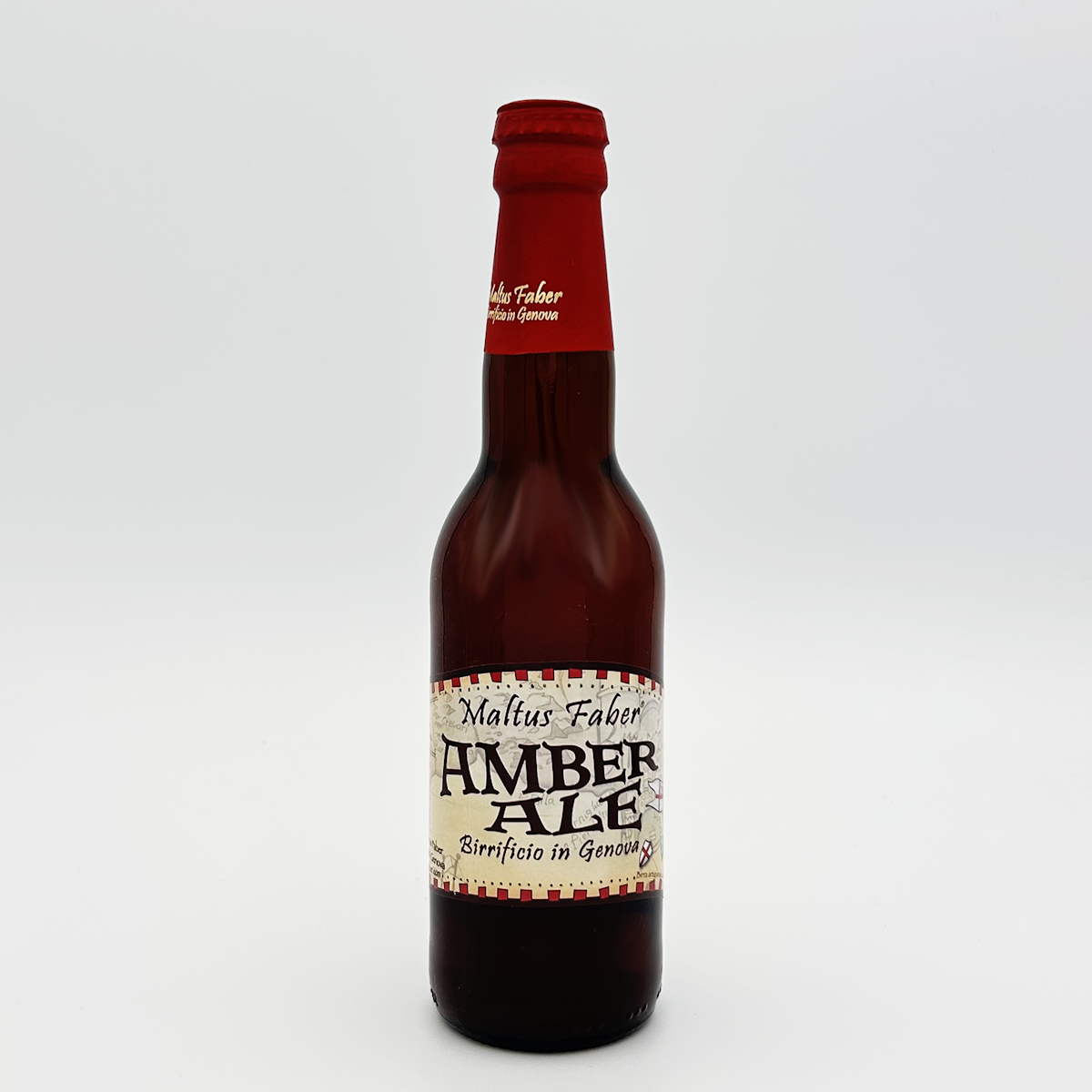 Birra Maltus Faber Amber Ale 33 Cl (12 Bottigliette)