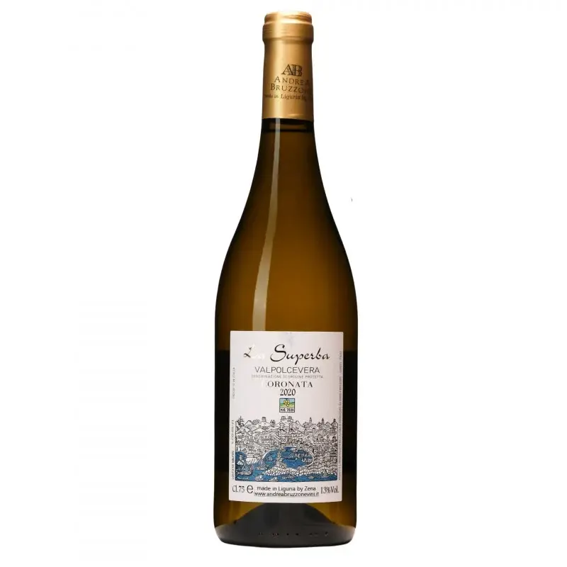 Vino Bianco Coronata Valpolcevera DOC la Superba 75 Cl (6 Bottiglie)