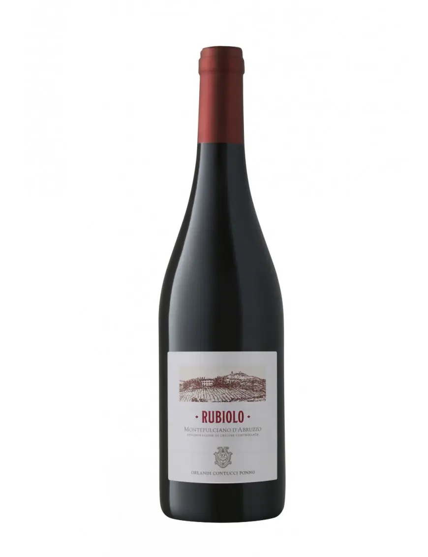 Vino Rosso Montepulciano Abruzzo Doc Rubiolo 75 Cl (6 Bottiglie)