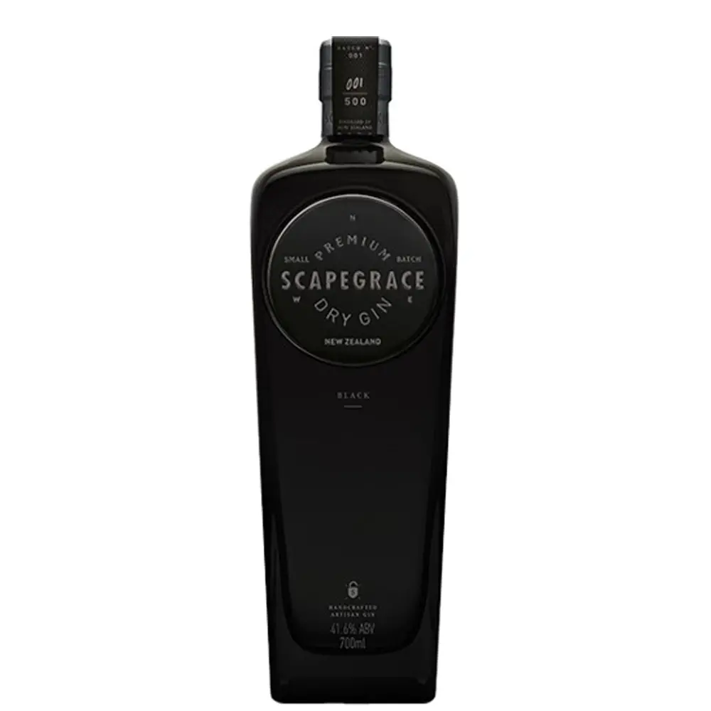 Dry Gin "Black" Scapegrace 700ml (1 Bottiglia)