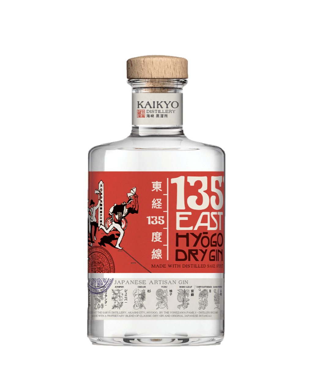 Gin Kaikyo 135° East Hyogo 700ml (1 Bottiglia)