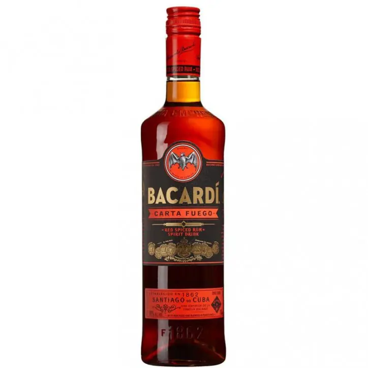 Rum Bacardi Fuego 1 Litro