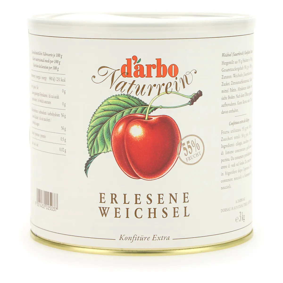 Passata Ciliegie 40 % fusto da 5 Kg