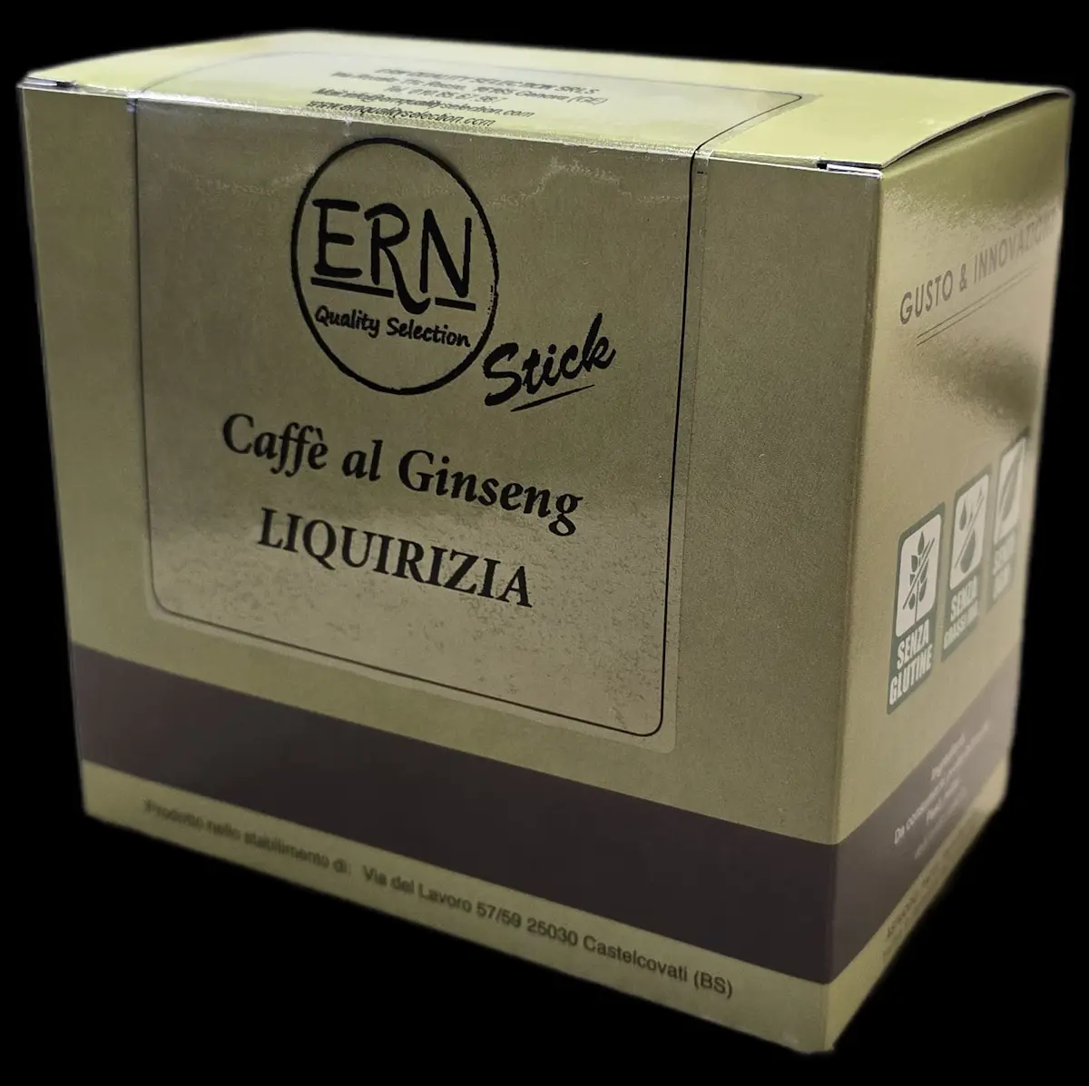 Caffè al Ginseng alla Liquirizia 440 Gr (40 Stick)