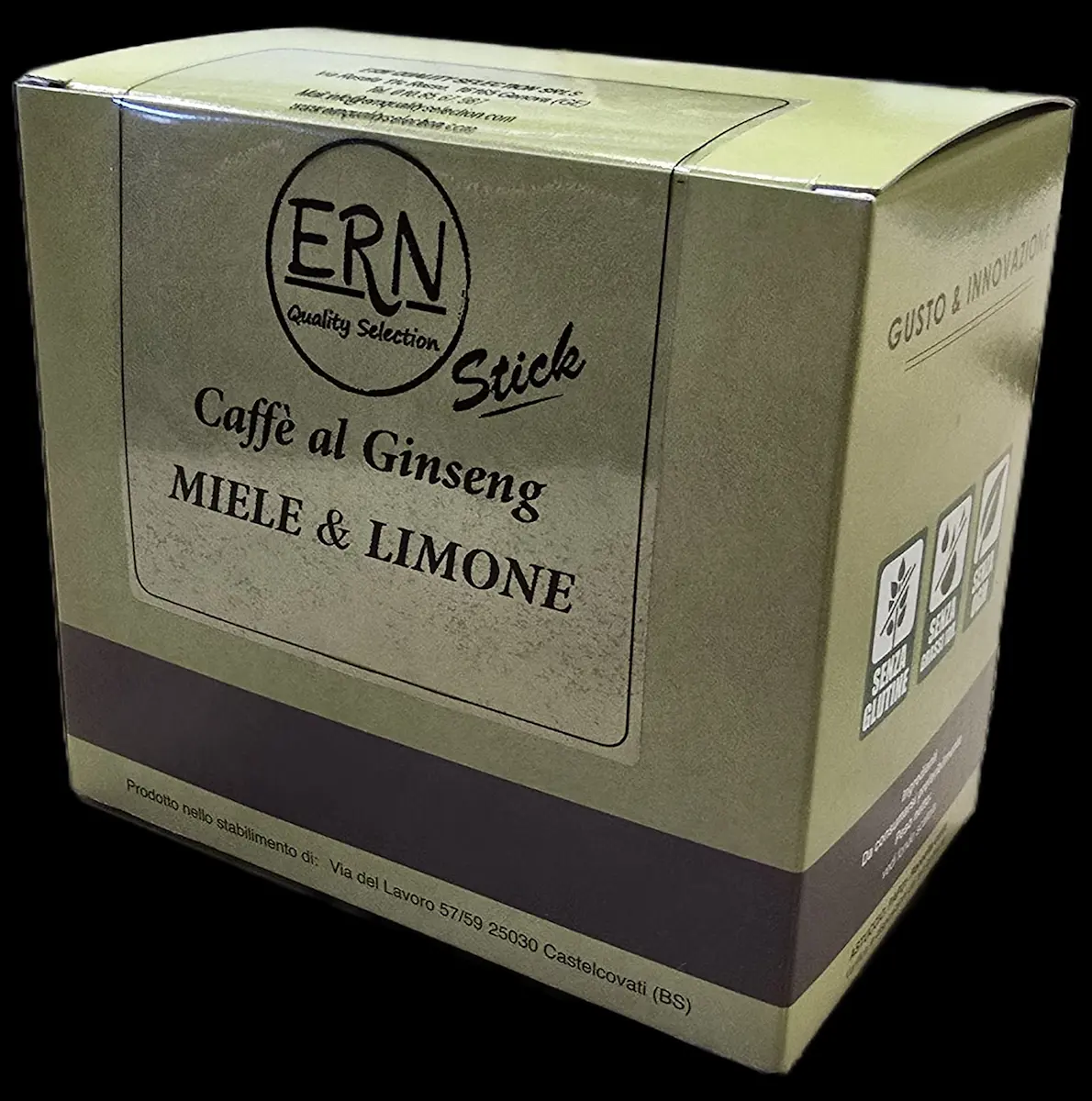 Caffè al Ginseng al Miele e Limone 440 Gr (40 Stick)