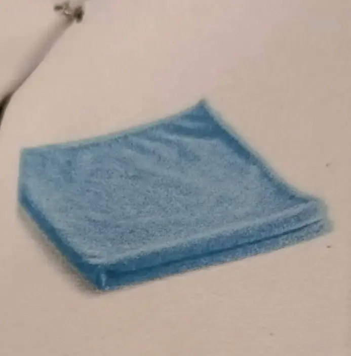 Panno Microfibra 38 x 38 Blu (5 Pezzi)