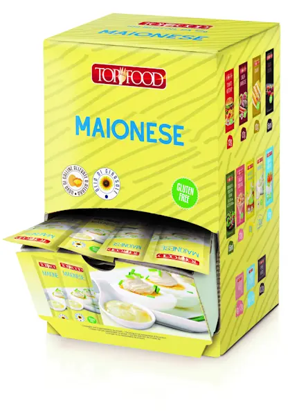 3 Dispenser Maionese al 50% da 100 Monodosi (300 Monodosi totali)