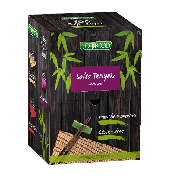 Dispenser Dip Cups Salsa Teriyaki (100 Monodosi da 25 Gr)