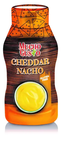 Salsa Cheddar Nacho Squeezer (8 Pz x 470 Gr)
