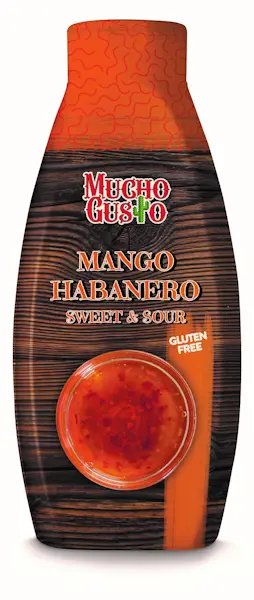 Salsa Sweet and Sour (Mango e Habanero) Squeezer (6 Pz x 1000 Kg)