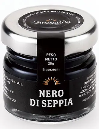 Nero di seppia sterilizzato in vaso (20 Pz x 20 Gr)