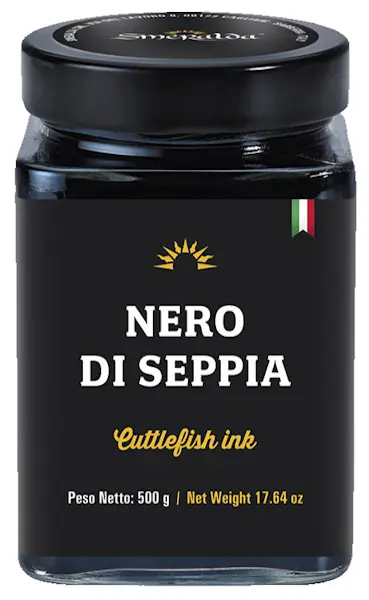 Nero di seppia sterilizzato in vaso (6 Pz x 500 Gr)