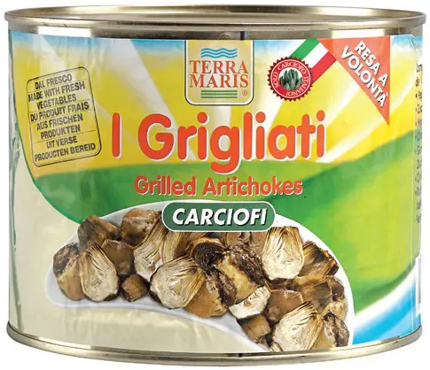 Carciofi grigliati violetto di cerignola (6 Pz x 2,000 Kg)