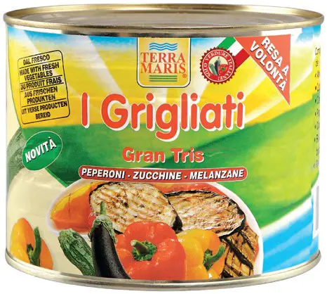 Gran Tris (melanzane -zucchine-peperoni) grigliati (6 Pz x 1,900 Kg)