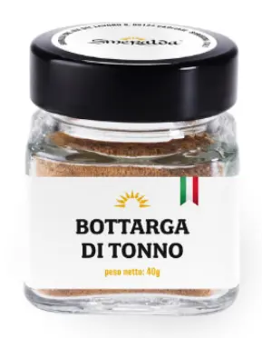 Bottarga di tonno grattugiata in vasetto (12 Pz x 40 Gr)