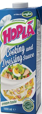 Preparato Vegano Hoplà cooking-dressing sauce (12 Pz x 1 Litro)