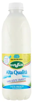 Latte fresco Alta Qualità TreValli (12 Pz x 1 Litro)