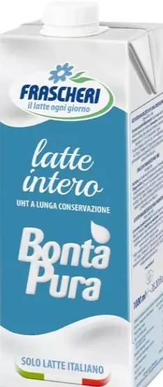 Latte UHT Frascheri Intero (12 Pz x 1 Litro)