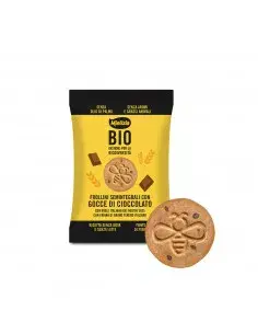 Frollini semintegrali con gocce di cioccolato (100 Pz x 16 Gr)