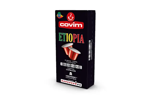 Capsule "Nespresso Alluminio" Etiopia 100% Arabica (500 Pz)