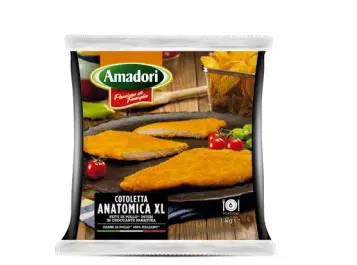Cotolette di pollo anatomica XL maxi 3 Kg ( 3 x 1,000 Kg)