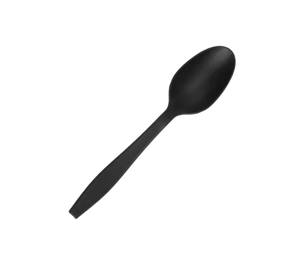 Cucchiaio dessert CPLA nero (1000 Pz)