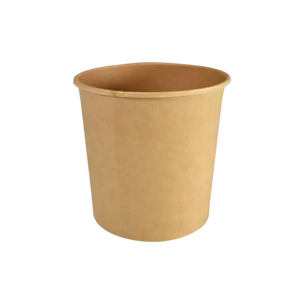Ciotola per zuppa in cartoncino avana 780 Ml (500 Pz)
