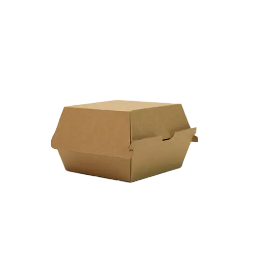 Hamburger Box 10 x 10 x 9 avana (250 Pz)