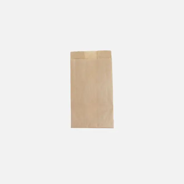 Sacchetto antigrasso avana 10 + 7,5 x 24 cm (1000 Pz)