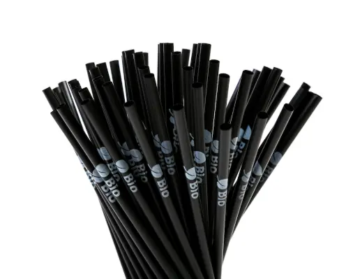 Cannucce 25 cm Bio nere (150 Pz)