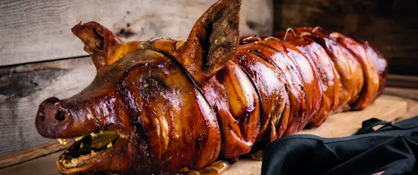 Maialino in porchetta intero (18 Kg sottovuoto)