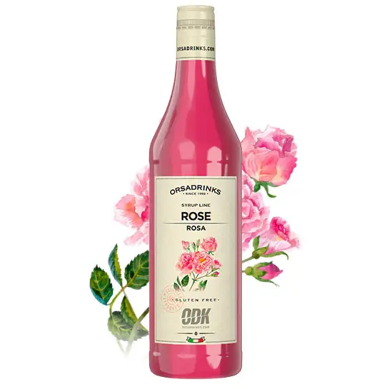 ODK Sciroppo Rosa 75 Cl (1 Bottiglia)